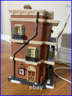 DEPARTMENT 56 Jambalaya Cafe Christmas in the City WORKS broken fence Jazz DEPARTMENT 56 Jambalaya Cafe Christmas in the City WORKS broken fence Jazz