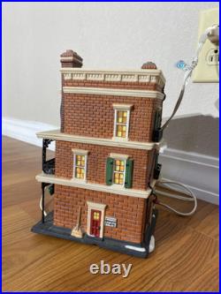 DEPARTMENT 56 Jambalaya Cafe Christmas in the City WORKS broken fence Jazz DEPARTMENT 56 Jambalaya Cafe Christmas in the City WORKS broken fence Jazz