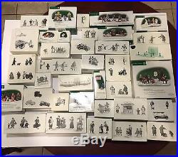 DEPARTMENT 56 LOT 45 ACCESSORY SETS OF PEOPLE (ACCESSORIES)