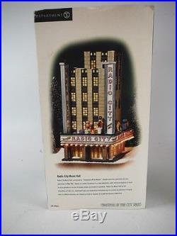 DEPARTMENT 56 Radio City Music Hall # 58924 Christmas in the City Series
