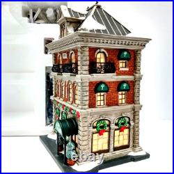 DEPARTMENT 56 The Prescott Hotel 805536 Christmas In The City Lighted LE 2009