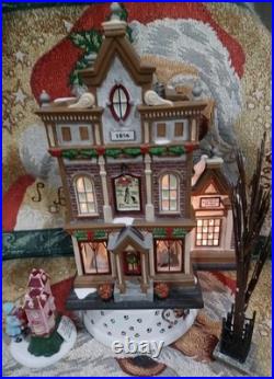 DEPARTMENT 56 reduced VICTORIA'S DOLL HOUSE Christmas in the City withGirl & Tree