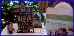 DEPARTMENT 56 reduced VICTORIA'S DOLL HOUSE Christmas in the City withGirl & Tree
