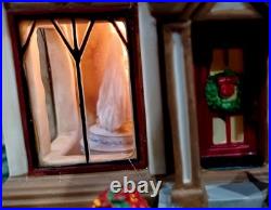 DEPARTMENT 56 reduced VICTORIA'S DOLL HOUSE Christmas in the City withGirl & Tree