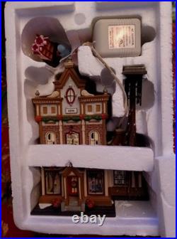 DEPARTMENT 56 reduced VICTORIA'S DOLL HOUSE Christmas in the City withGirl & Tree