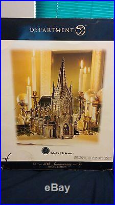 Dept 56 Cathedral Of St. Nicholas Xmas In The City # 59248
