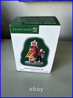 DEPT 56 CHRISTMAS IN THE CITY Accessory LANTERNS & FIREWORKS FOR SALE 807254