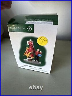 DEPT 56 CHRISTMAS IN THE CITY Accessory LANTERNS & FIREWORKS FOR SALE 807254