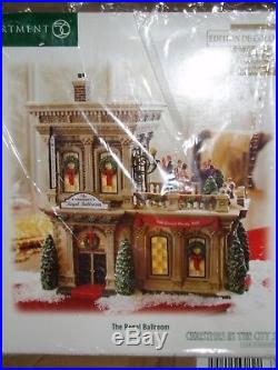 DEPT 56 CHRISTMAS IN THE CITY Animated REGAL BALLROOM NIB Read