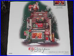 DEPT 56 CHRISTMAS IN THE CITY COCA COLA SODA FOUNTAIN # 59221 New RARE