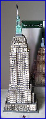 Dept 56 Christmas In The City Empire State Building # 59207