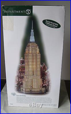 Dept 56 Christmas In The City Empire State Building # 59207