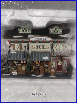 DEPT 56 CHRISTMAS IN THE CITY PIER 56 EAST HARBOR #59237 NEWithNEVER DISPLAYED