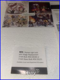 DEPT 56 CHRISTMAS IN THE CITY PIER 56 EAST HARBOR #59237 NEWithNEVER DISPLAYED