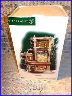 Dept 56 Christmas In The City Series 56.59249 Woolworth's In Original Box