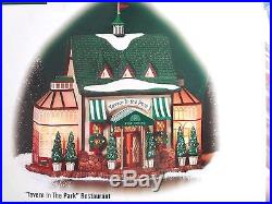 Dept 56 Christmas In The City Tavern In The Park # 58928 Perfect Condit