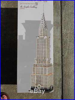 Dept 56 Christmas In The City The Chrysler Building Nib