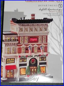 DEPT 56 CHRISTMAS IN THE CITY Village DAYFIELD'S DEPARTMENT STORE NIB