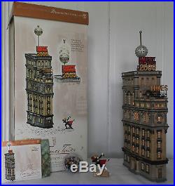 DEPT. 56 CHRISTMAS in the CITY Retired THE TIMES TOWER Special #55510-NewithBox