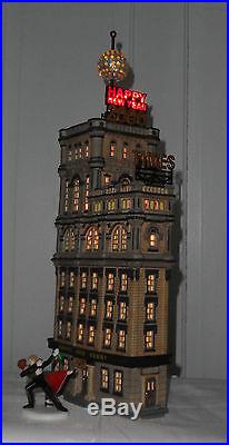 DEPT. 56 CHRISTMAS in the CITY Retired THE TIMES TOWER Special #55510-NewithBox