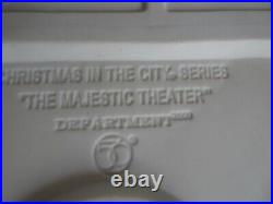 DEPT 56 CIC The Majestic Theater 25th Ann Edition LE #08324 58913 2000 (Bad Box)