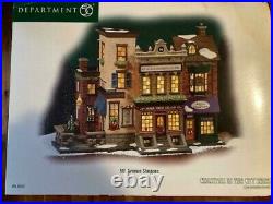 DEPT 56 Christmas In The City 5TH AVENUE SHOPPES NIB Sleeve Water Damaged
