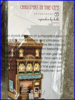 DEPT 56 Christmas In The City CUPCAKES BY BELLA NIB Read