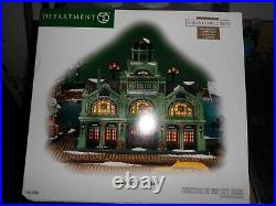 DEPT 56 Christmas In The City EAST HARBOR FERRY TERMINAL NIB Still Sealed