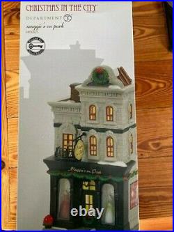 DEPT 56 Christmas In The City MAGGIE'S ON PARK NIB