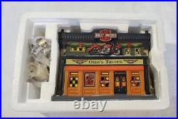 DEPT 56 Christmas In The City OTTO'S HARLEY TAVERN With Box Excellent Condit