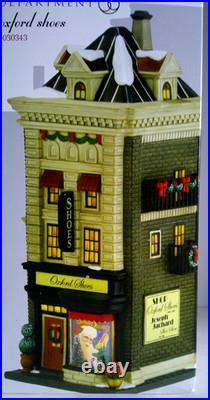 DEPT 56 Christmas In The City OXFORD SHOES #4030343 BRAND NEW