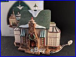 DEPT 56 Christmas In The City Tavern In The Park Restaurant # 58928
