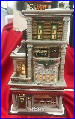 DEPT 56 Christmas In The City WOOLWORTH'S DEPT STORE 59249 in Box