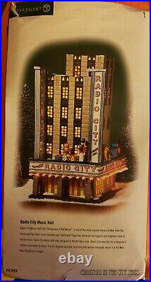 DEPT 56 (Christmas in the City) 2006 RADIO CITY MUSIC HALL Excellent Condition