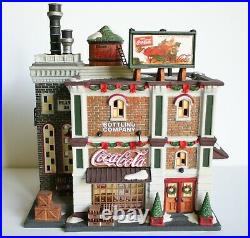 DEPT 56 Christmas in the City 59258 COCA COLA BOTTLING CO RARE READ