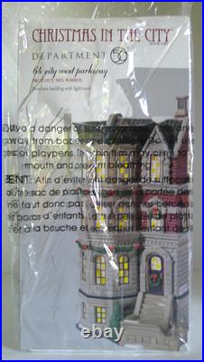 DEPT 56 Christmas in the City 64 CITY WEST PARKWAY #808805 NEW