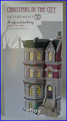 DEPT 56 Christmas in the City 64 CITY WEST PARKWAY #808805 NEW