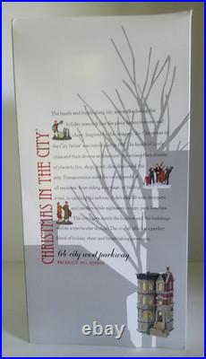 DEPT 56 Christmas in the City 64 CITY WEST PARKWAY #808805 NEW