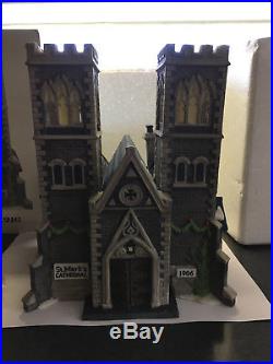 DEPT 56 Christmas in the City CATHEDRAL CHURCH of ST MARK #55492 Low #216 withBox
