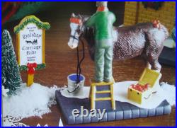DEPT 56 Christmas in the City CITY PARK CARRIAGE HOUSE Set of 3 #4023614