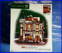 DEPT 56 Christmas in the City COCA-COLA BOTTLING COMPANY