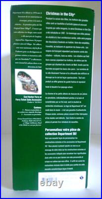 DEPT 56 Christmas in the City EAST HARBOR FERRY #56-59213 LIMITED ED