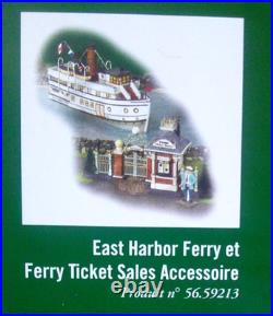 DEPT 56 Christmas in the City EAST HARBOR FERRY #56-59213 LIMITED ED