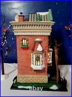 DEPT 56 Christmas in the City EAST VILLAGE ROW HOUSES! Complete, Excellent