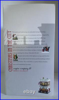 DEPT 56 Christmas in the City ENGINE COMPANY 10 #4020172 BRAND NEW
