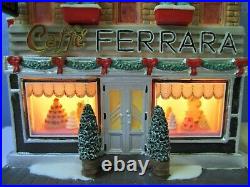 DEPT 56 Christmas in the City FERRARA BAKERY! 3D Scene, Complete, Excellent