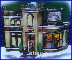 DEPT 56 Christmas in the City HARLEY-DAVIDSON DETAILING, PARTS And SERVICE