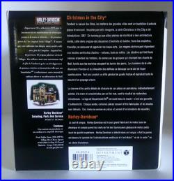 DEPT 56 Christmas in the City HARLEY-DAVIDSON DETAILING, PARTS And SERVICE