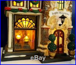 DEPT 56 Christmas in the City LIGHT NOUVEAU plus A BRIGHT NEW PURCHASE