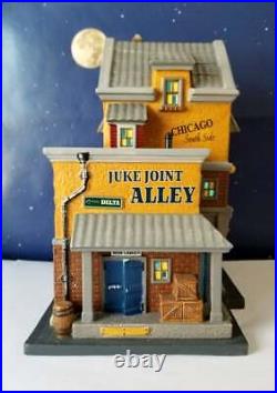 DEPT 56 Christmas in the City MAXWELL'S BLUES HALL! Juke Joint, Speakeasy, Music